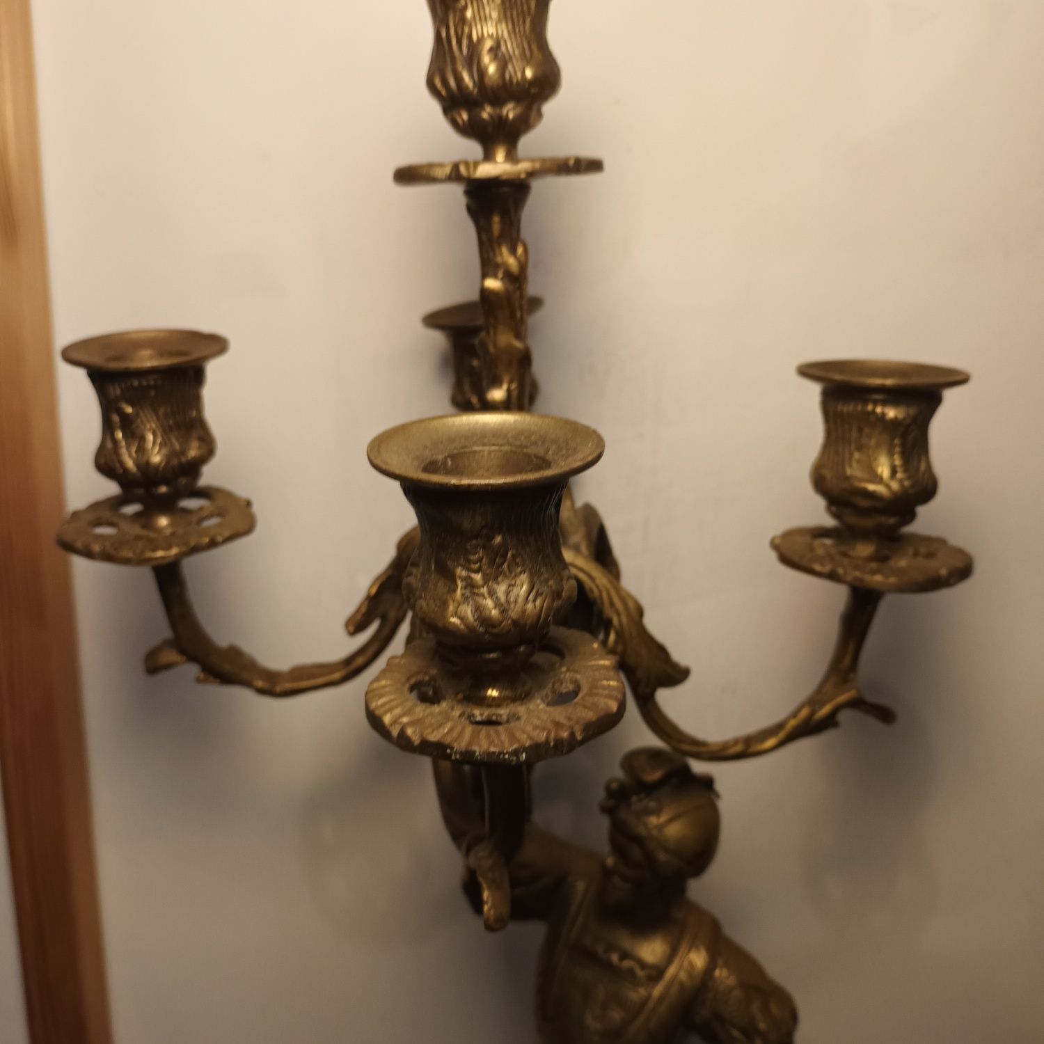 Castiçal de bronze Para velas