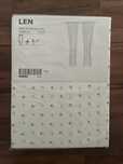 Zaslonki Ikea Len