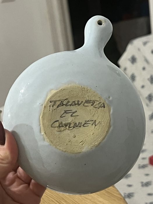 Кераміка, емність для снеків,Франція, вінтаж, ручний розпис