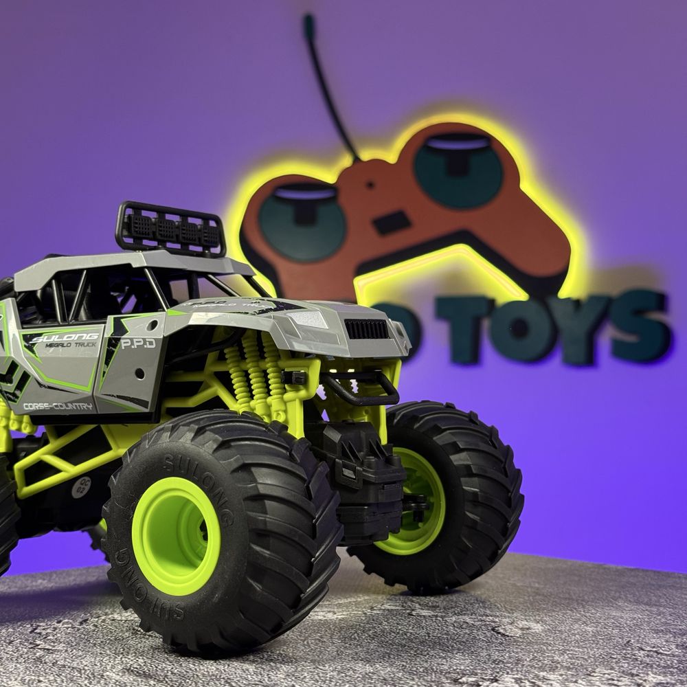 Монстр Трак на радіоуправлінні Void Monster Truck Сірий Джип на пульті