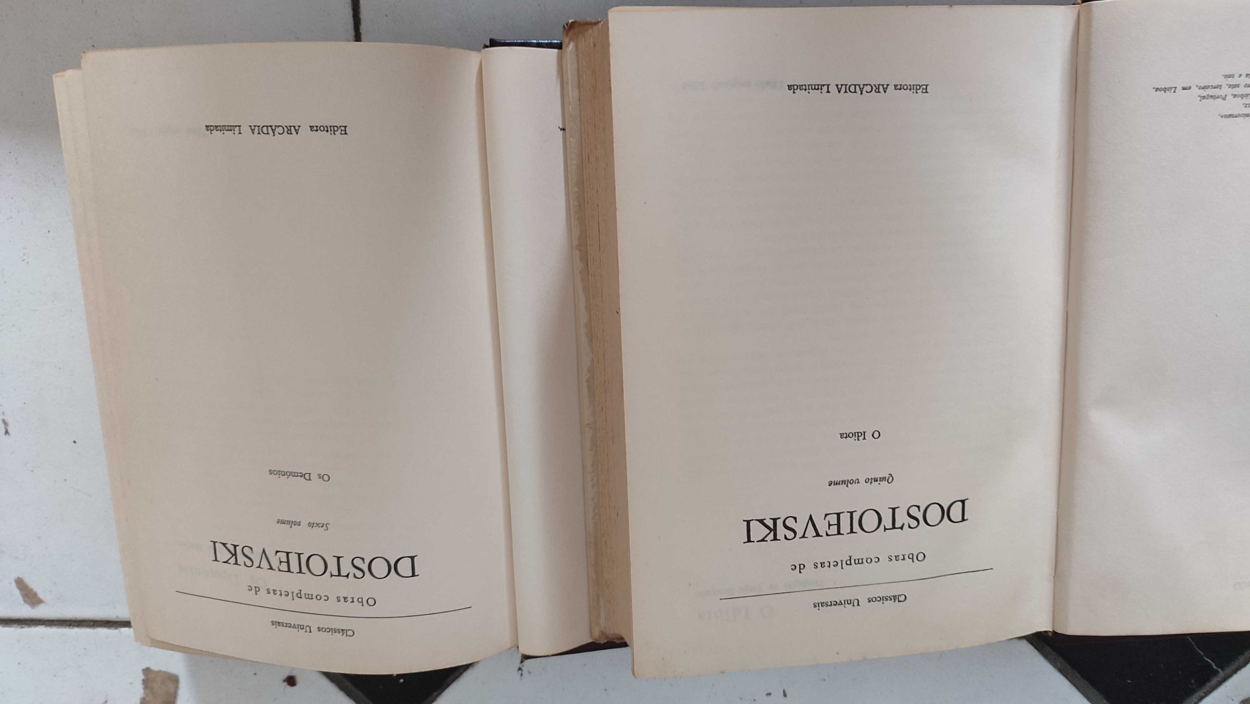 Obras Completas de Dostoievski - 10 Volumes - Editora Arcádia