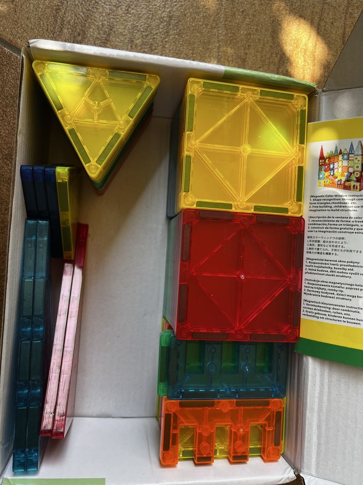 Klocki magnetyczne Magnetic 60sz