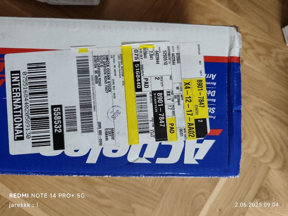 Rozrusznik Corvette C6