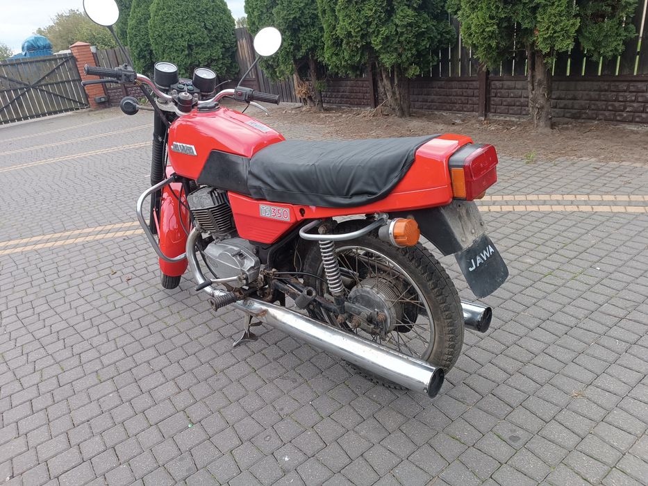 Jawa 638  ts 350 zamiana zamienię motocykl quad cross prl auto bus