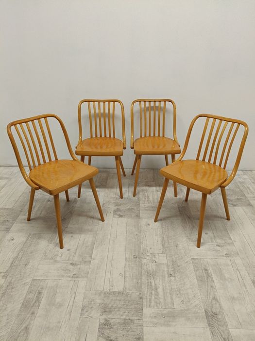 krzesło krzesła model Suman do stołu salonu lata 60-te vintage design