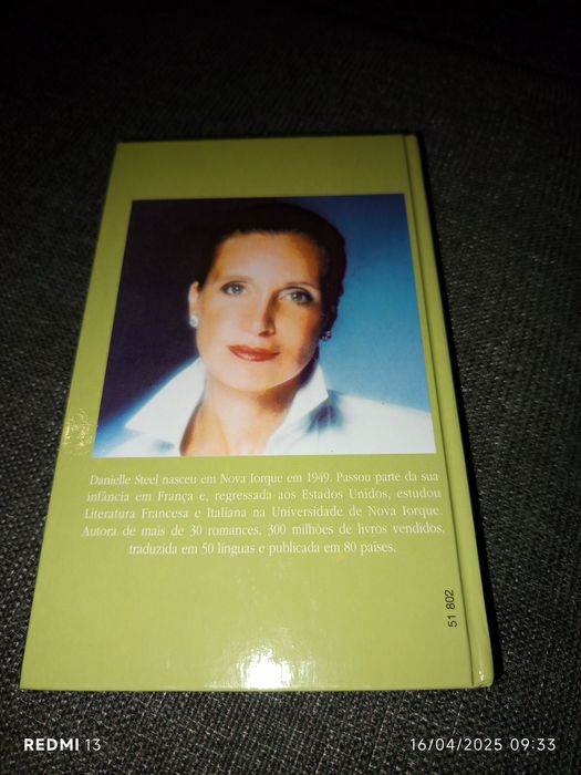 Livro novo de capa dura 'A Desconhecida' da Danielle Steel