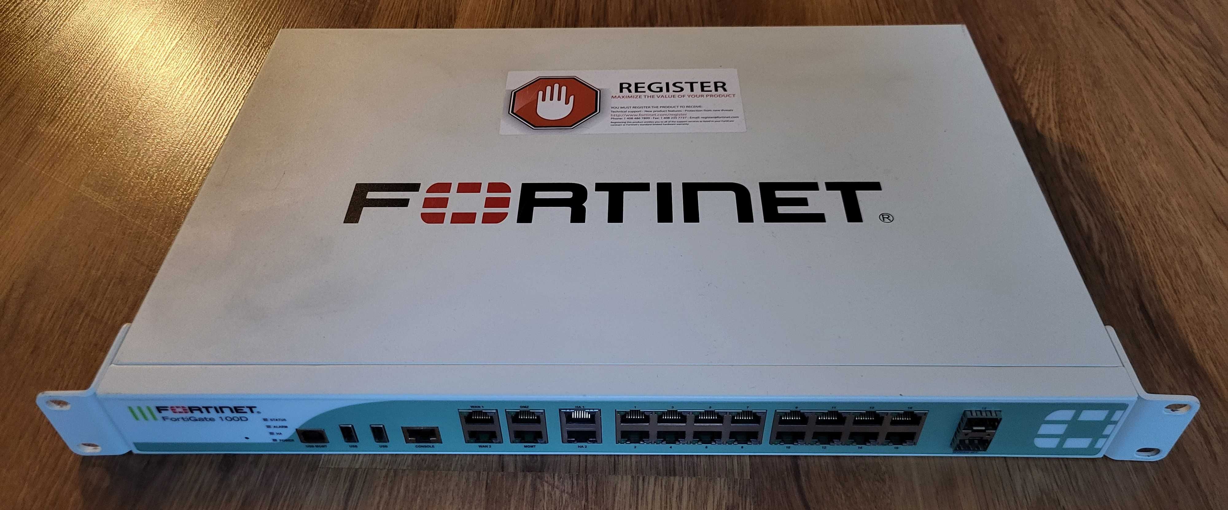 Fortigate 100D – Profesjonalny UTM Firewall / Router