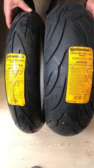 шина ‼️CONTINENTAL ‼️180/55/17 120/70/17 190/50/17 160/60/17 150/70/17