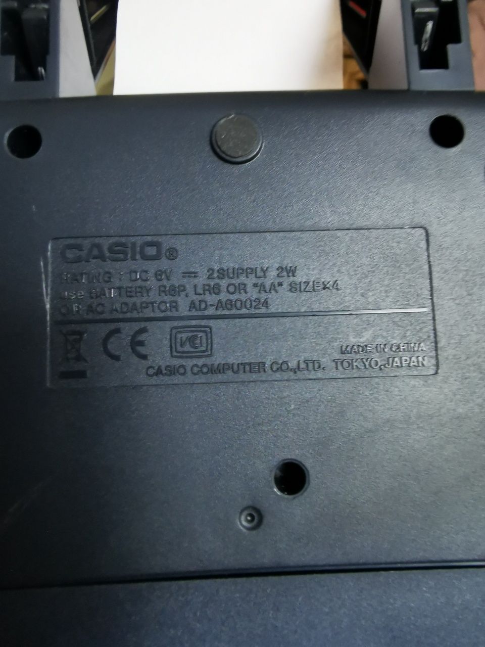 Kalkulator biurowy Casio HR-150TEC – idealny stan + zasilacz + papier
