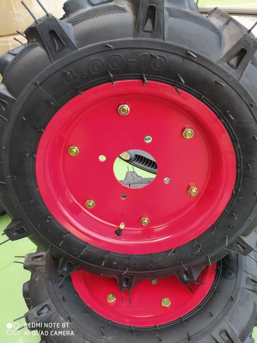Покрышка с камерой на мотоблок 4-00-8