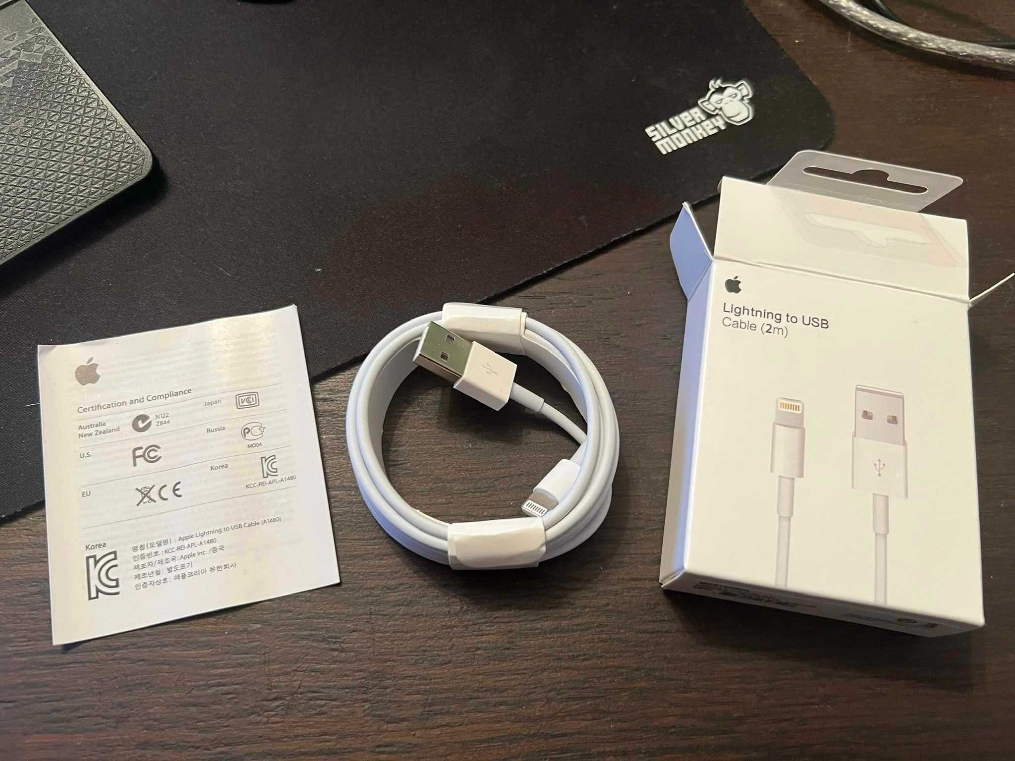 Kabel 2m Apple Lighting USB * Otwarte Pudełko - Powystawowy