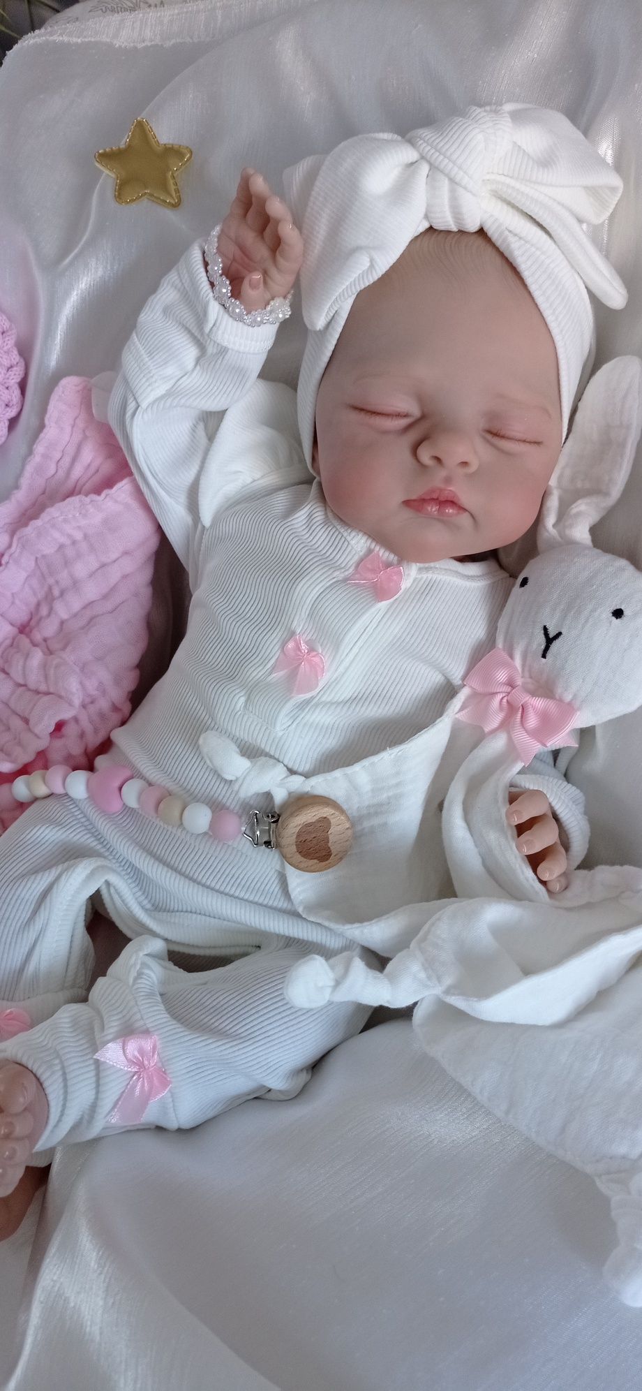 Cudowna lala w typie reborn jak prawdziwe niemowle
