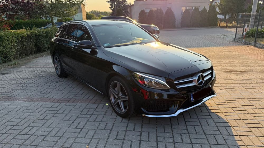 Mercedes-Benz Klasa C Mercedes C klasa W205 AMG line/ful led/zamiana/skora