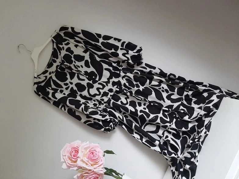 Elegancka zwiewna sukienka XL