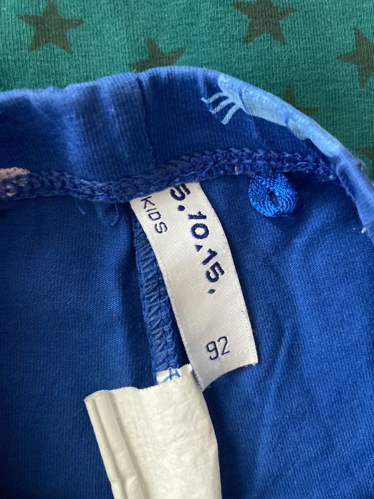 Zestaw 6 szt spodnie spodenki getry leginsy Trussardi Muddy Puddles 92