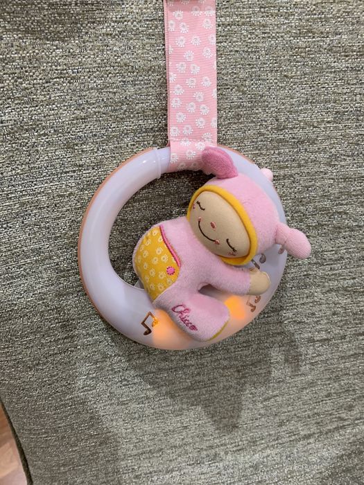 Lampada Chicco para berço com musica calma