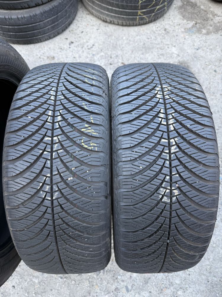 Opony wielosezonowe 195/55/15 Goodyear 2szt 7,5mm 2022r