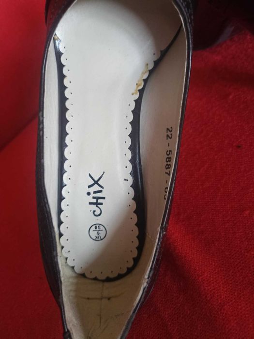 Czółenka damskie ciemno brązowe - oddam za darmo