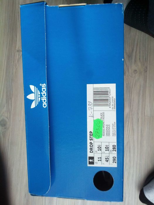 buty męskie Adidas EF7141 DROP STEP r. 45 1/3 czarne