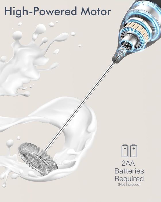 Espumador de leite elétrico