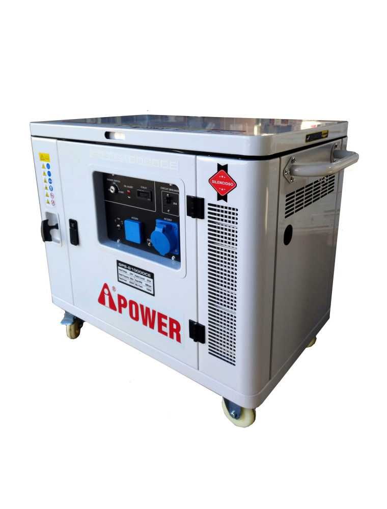Бензиновий синхронний генератор A-iPower SPS-G10000CE