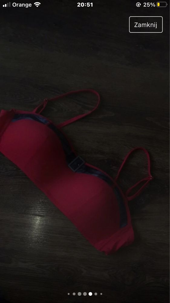Strój kapielowy L-XL nowy 2-częściowy miseczka B