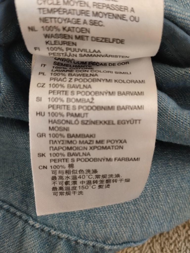 Płaszcz dżinsowy 34H&M