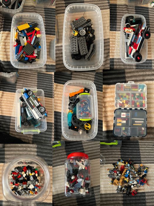 Конструктор Lego, детали лего, минифигурки лего, машини лего