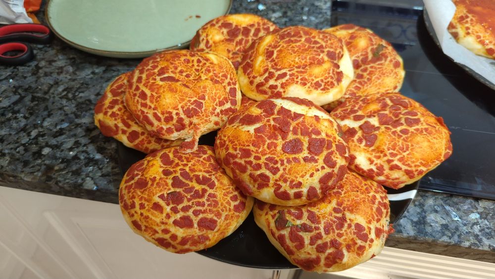 Comida Italiana & Portuguesa para a sua festa! 

Pizzette deliciosas,