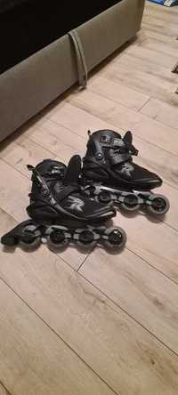 Sprzedam Rolki ROCKES ABEC 5 MODEL (400851)  i komplet ochraniaczy