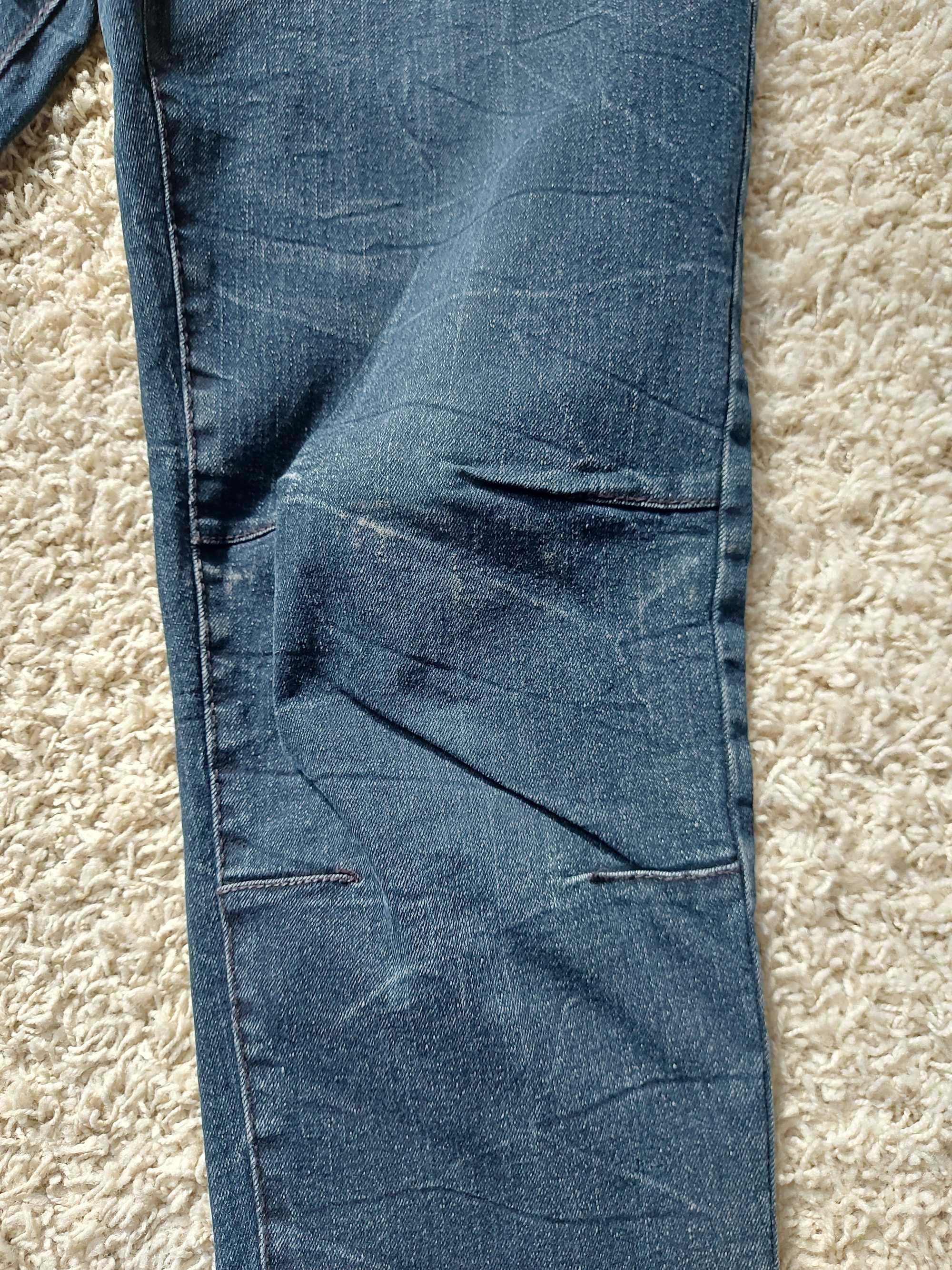 Spodnie jeansowe jogery chlopiece 164