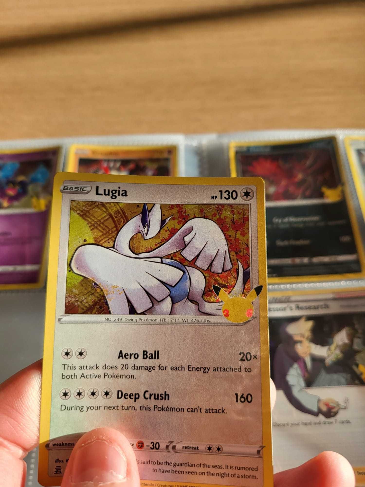 Cartas Pokemon Originais Raras Set Celebrations Carta Holo Mew , Ho-Oh