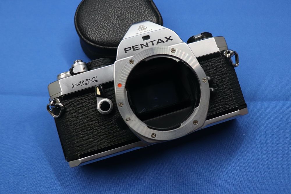 KIT Pentax MX + 3 lentes + Acessórios