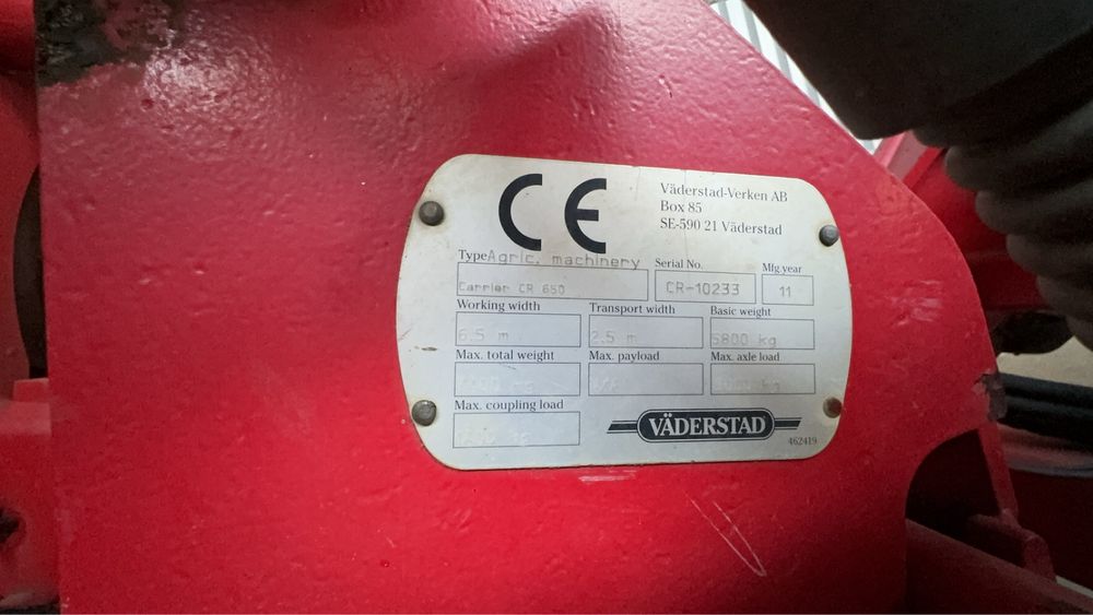 Vaderstad Carrier 650