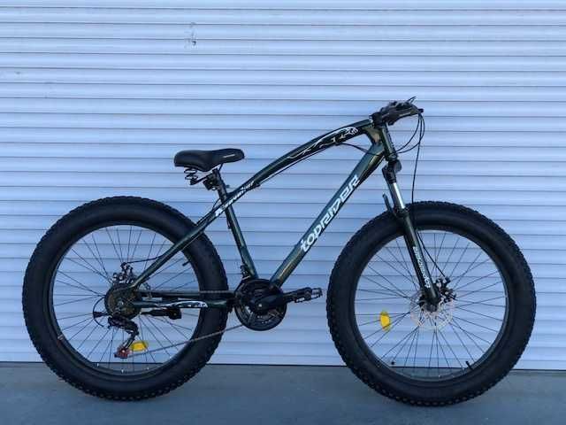 АКЦИЯ! ФЭТБАЙК, Fat Bike, фетбайк TopRider 215 26*4" SHIMANO