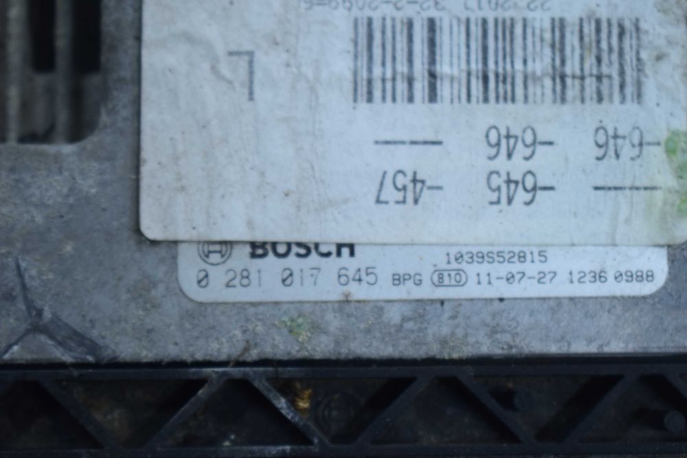 komputer sterownik silnika AUDI A6 C7 2.0 TDI CGL 177KM. 0281.017645