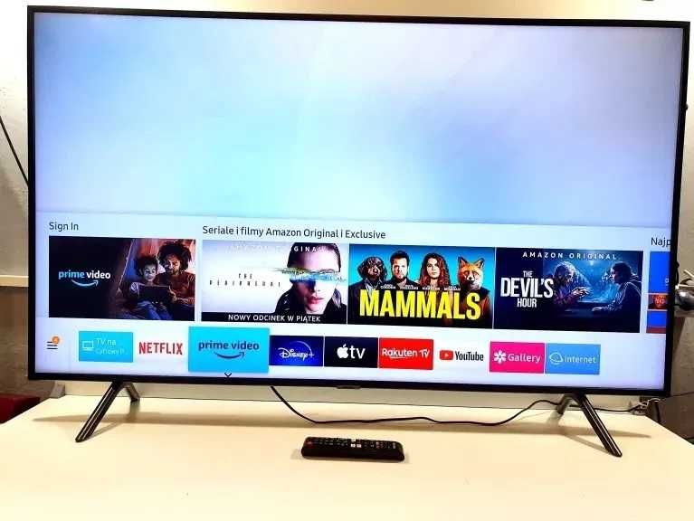 SMART TV Samsung 50" Dostawa Gratis! Wi-Fi 4K UHD DVB-T2HEVC