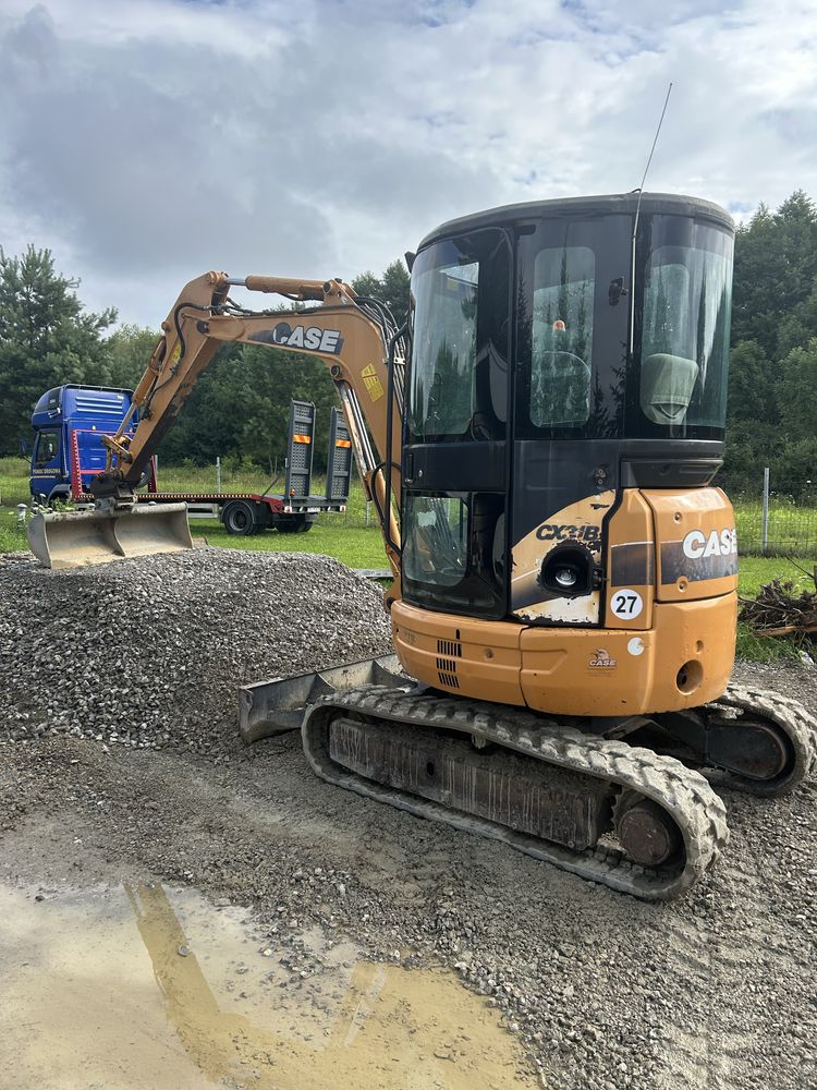 Minikoparka koparka Case CX31b 3 lyzki 3,2tony kubota jcb new holland
