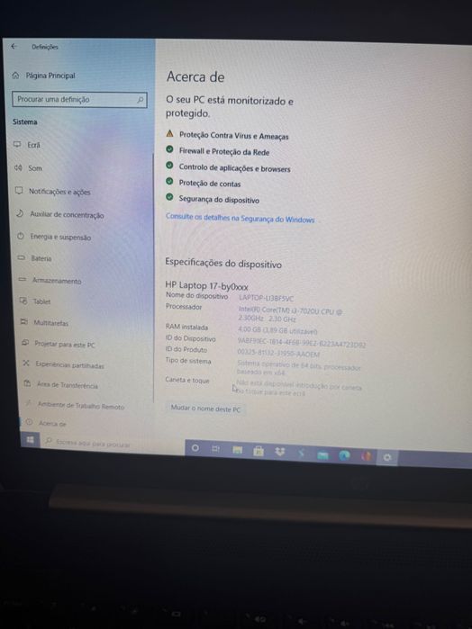 Computador hp semi novo