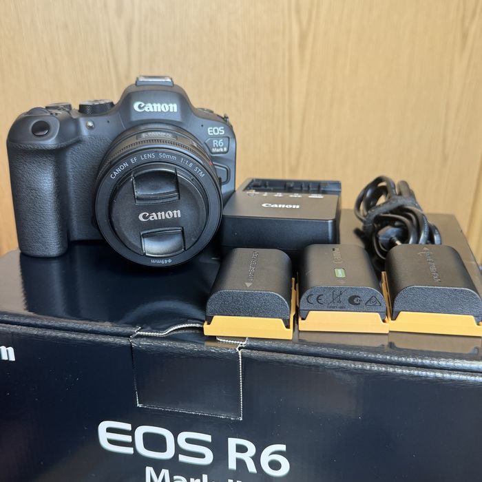 Cânon R6 Mark ii + extras
