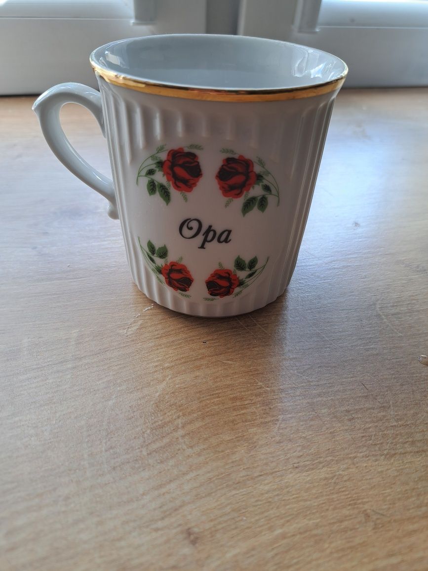 Kubek z napisem Opa nieużywany