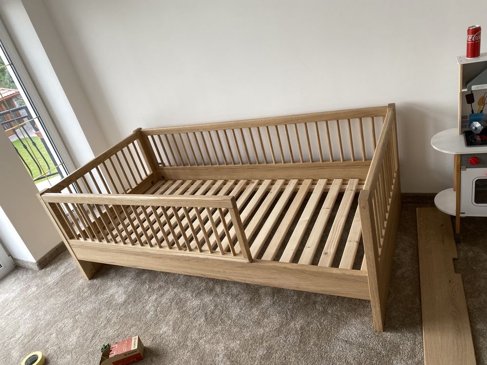 Łóżko dla dziecka łóżko dziecięce dębowe 200x100
