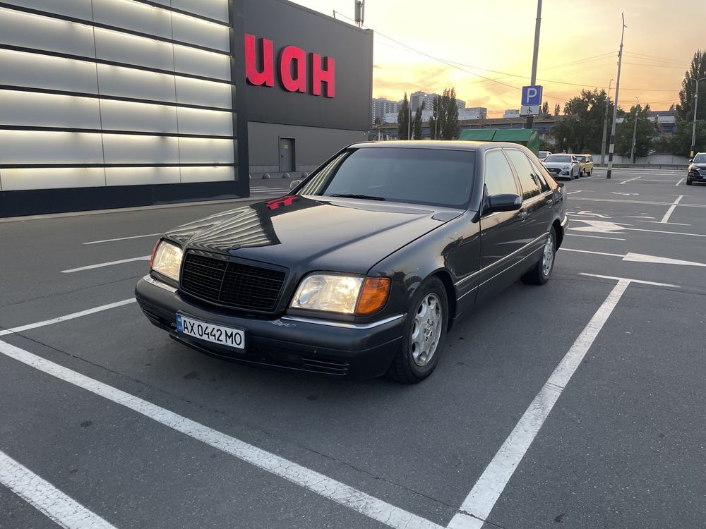 Mercedes w140 4.2 газ/бензин