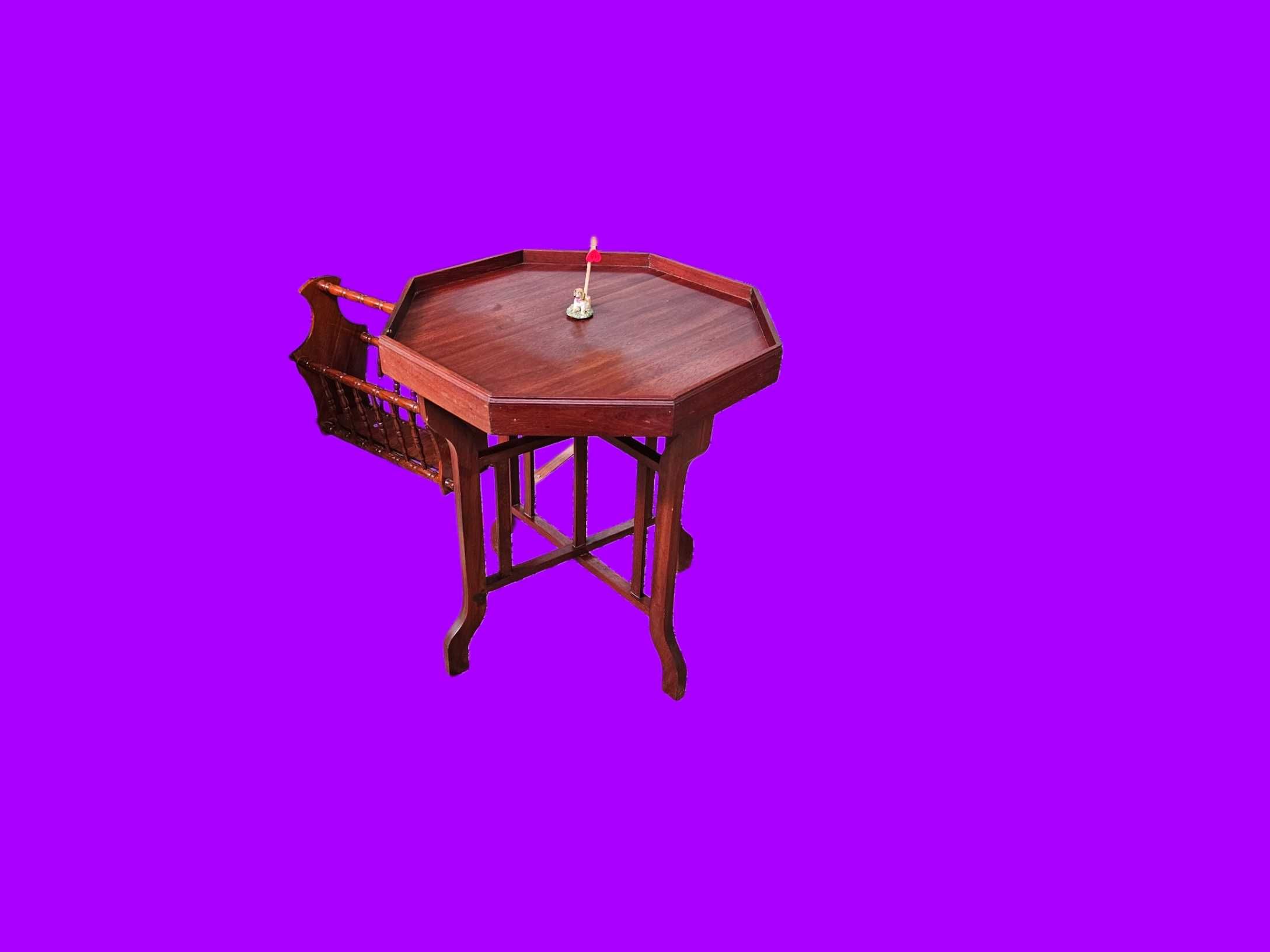 Mesa de centro em madeira com tampo amovível - óptimo