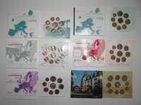 Set carteira euro Luxemburgo 2003, 2004, 2005, 2006, 2011, 2012