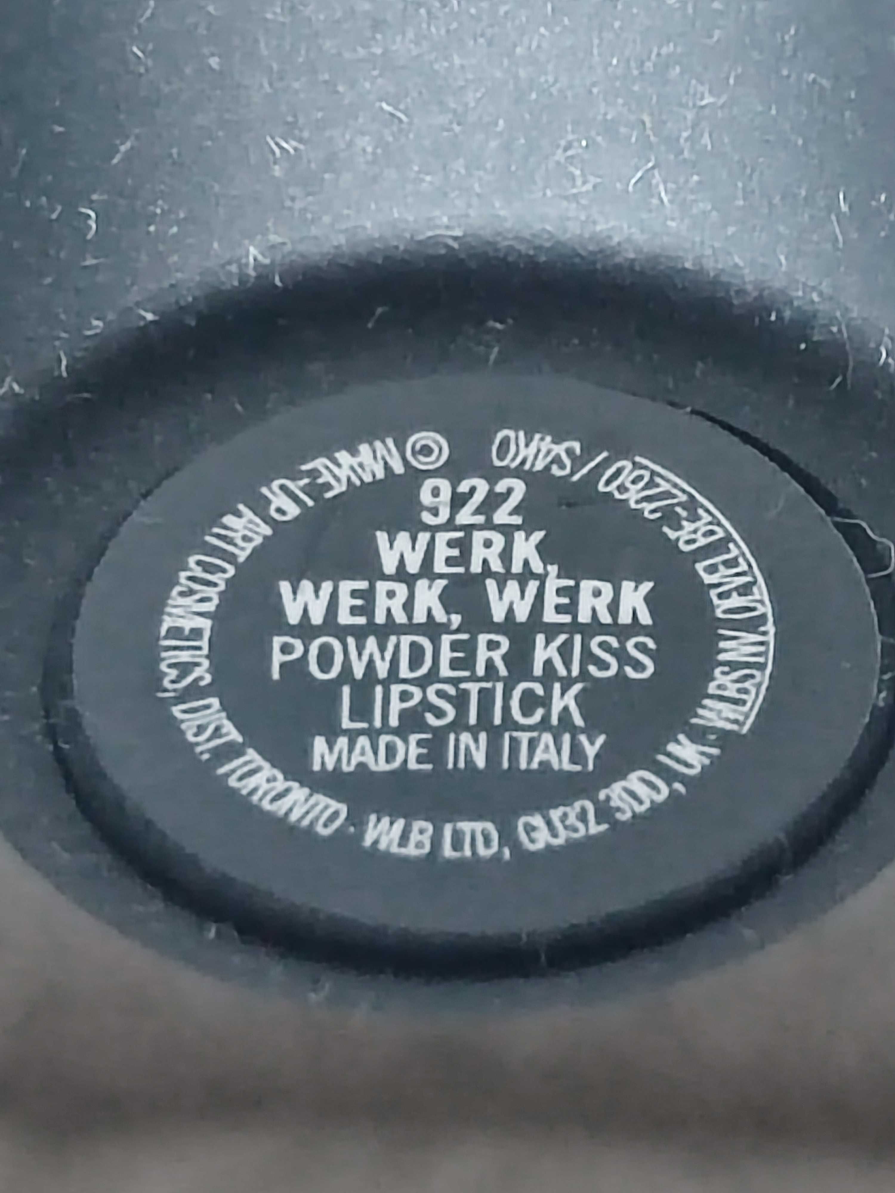 Pomadka do ust Mac 922  Werk Werk