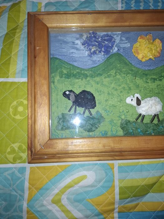 Продам аплікацію в дерев' яній рамці