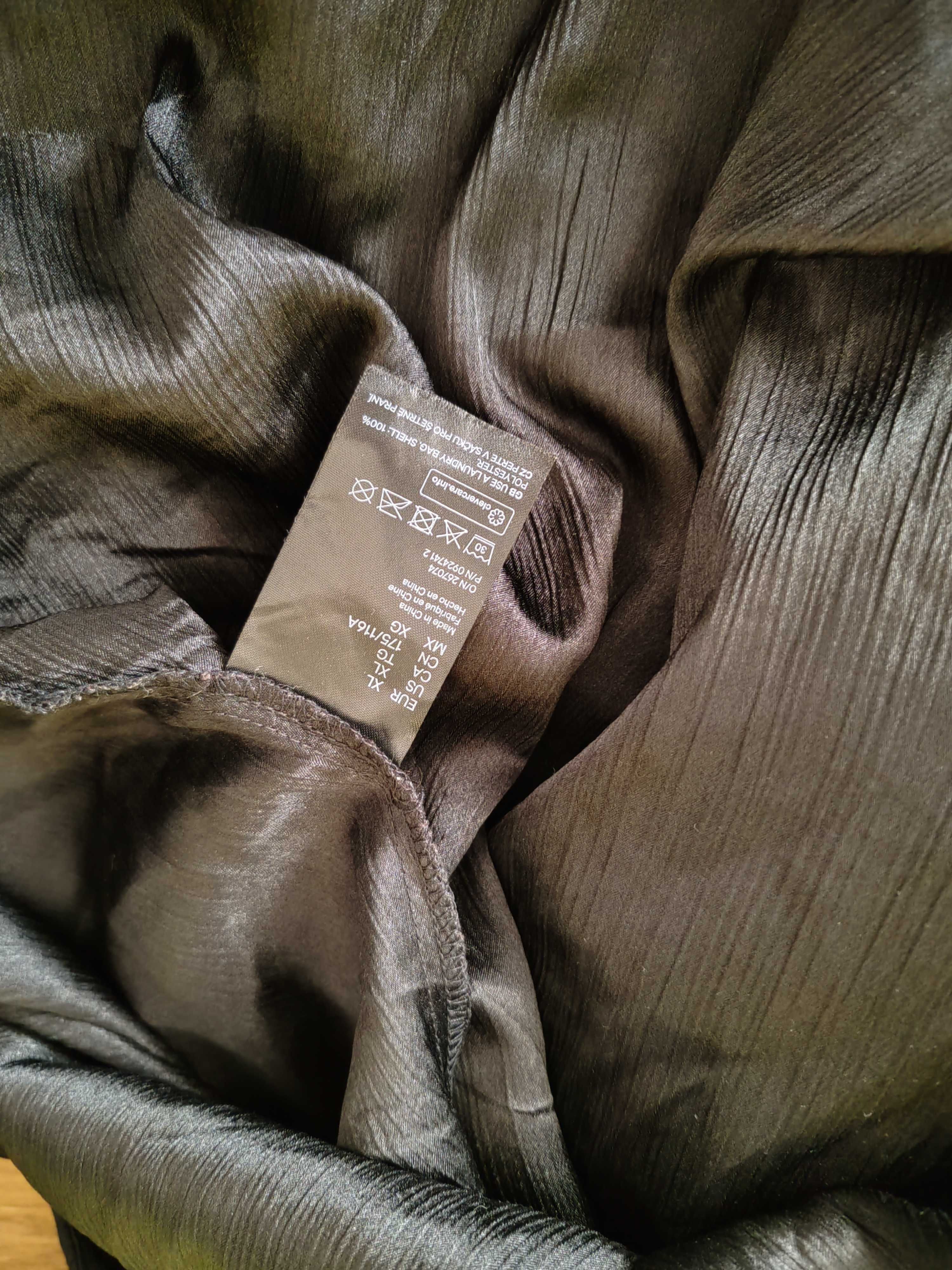 Ciekawa lekka koktajlowa sukienka H&M rozmiar ok 50 poliester