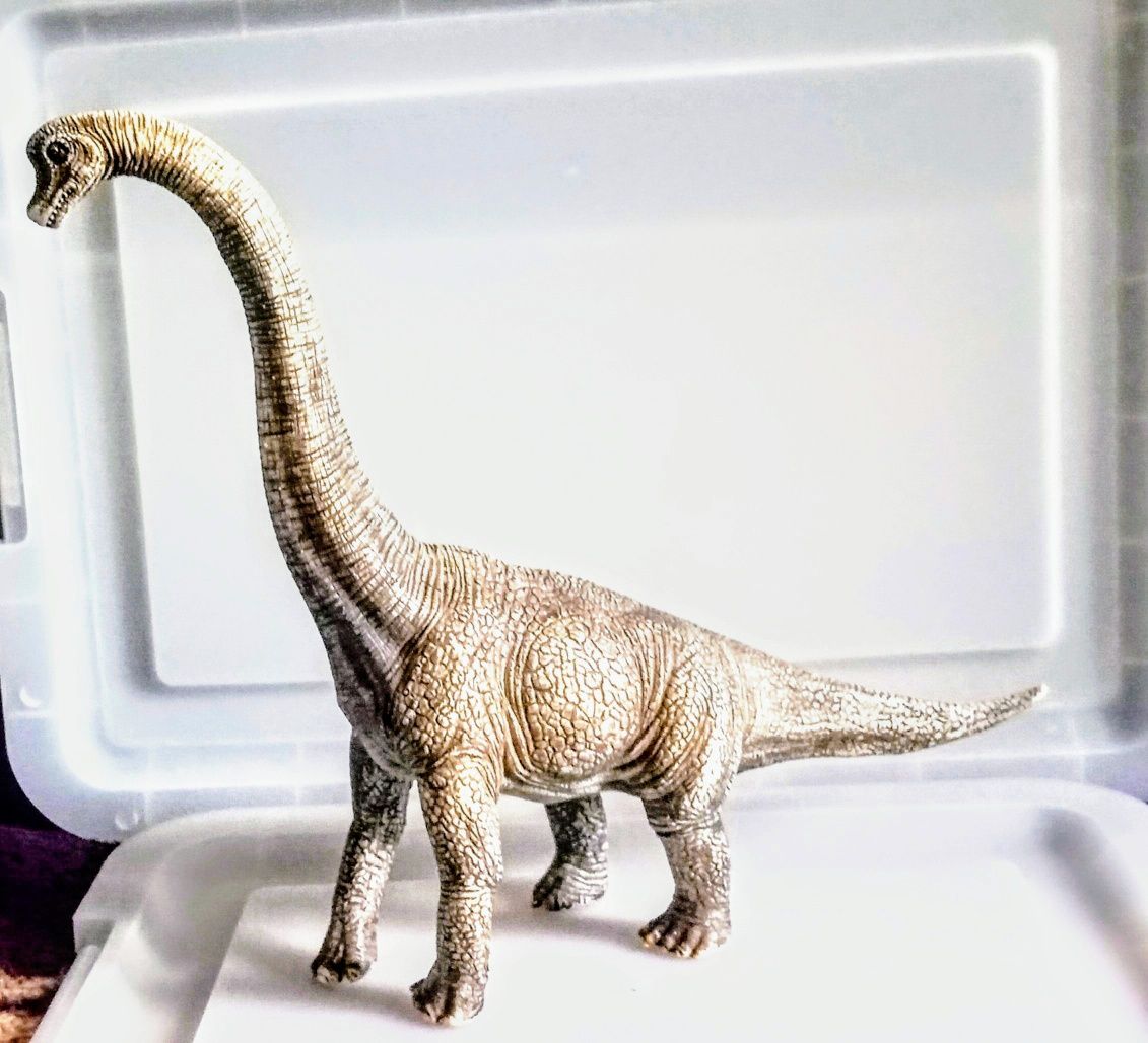 Schleich Braquiossauro 43x31cm vintage D-73527