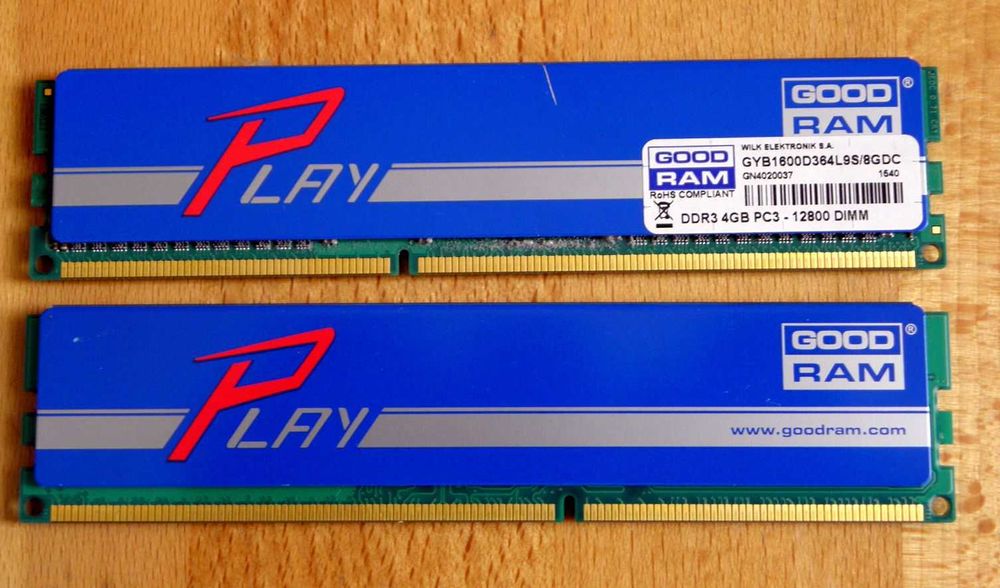 Pamięć DDR 3 goodram 2 x 4 GB